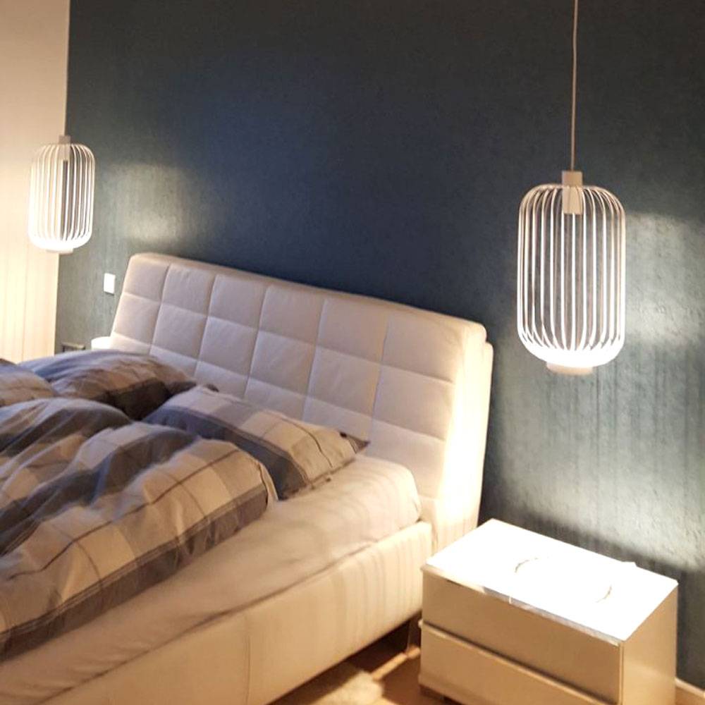 S.Luce Rooms M direkt & indirekte Gitter-Pendelleuchte Ø30cm Black Friday