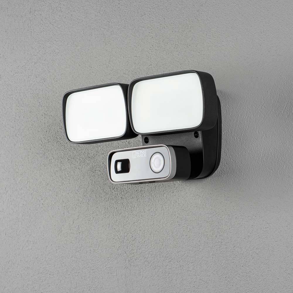 S.Luce Smartlight LED Sensor Wandleuchte 2-flammig mit Kamera Saisonale Angebote
