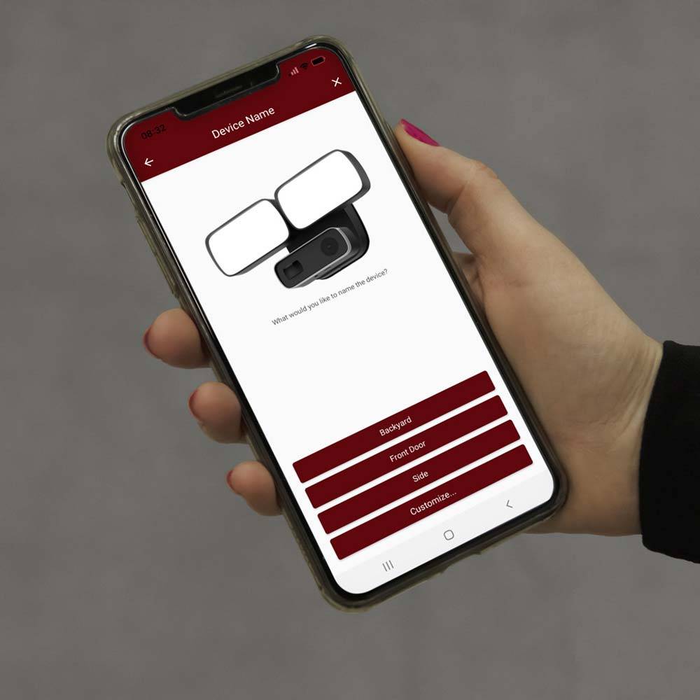 S.Luce Smartlight LED Sensor Wandleuchte 2-flammig mit Kamera Saisonale Angebote