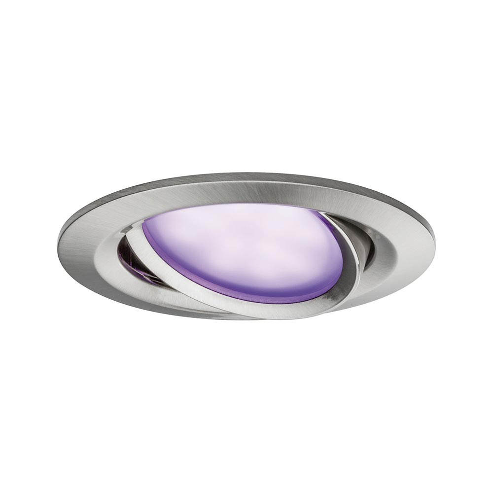 S.Luce LED Einbauleuchte Smart Home Zigbee Nova Plus Basis-Set RGBW Kauf eins, bekomm eins gratis