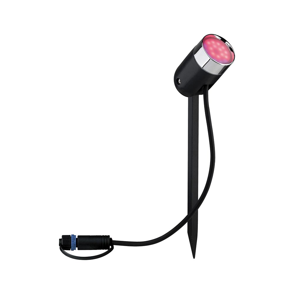 S.Luce Plug & Shine LED Gartenstrahler Smart Home Zigbee Anthrazit IP65 Letzte 2 Tage