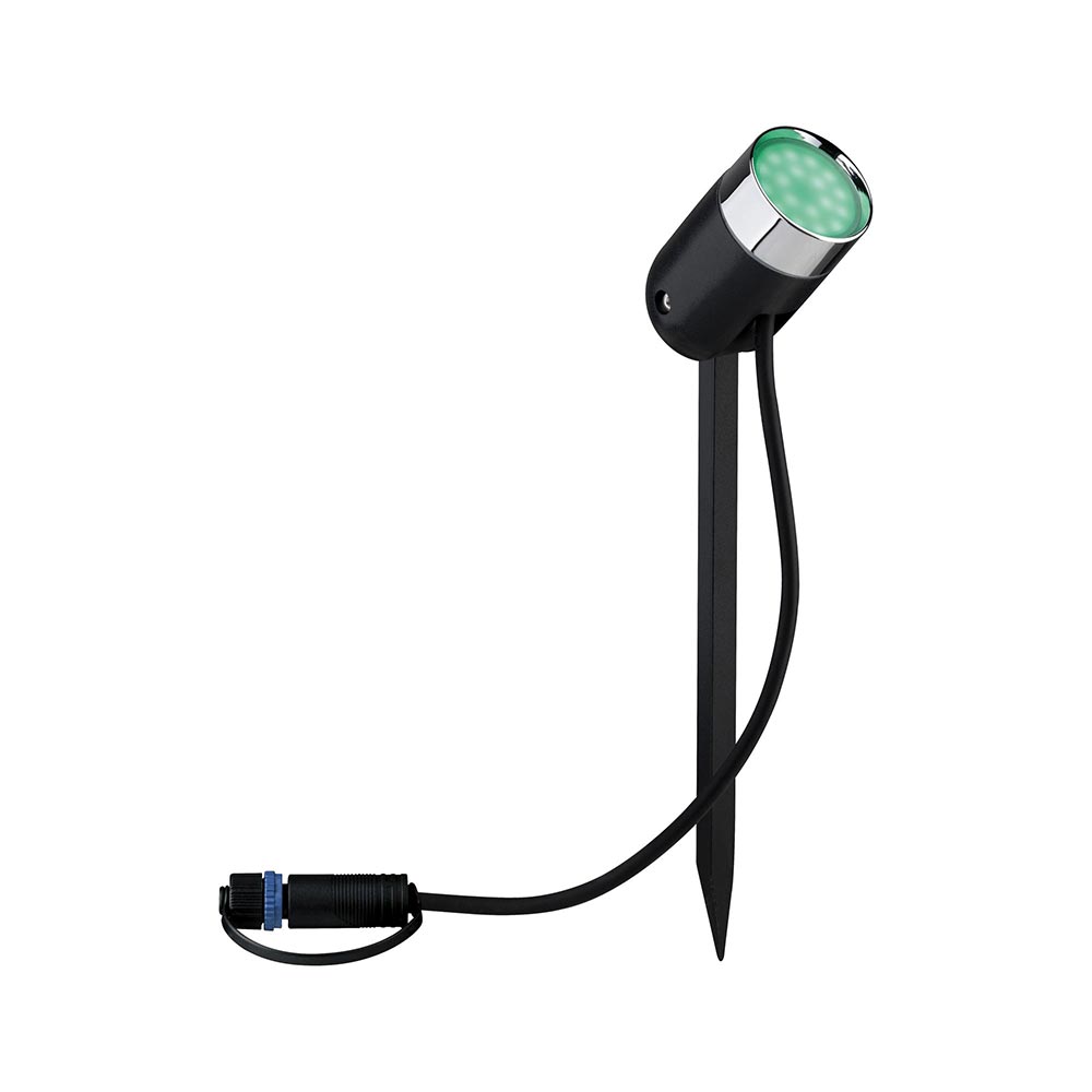 S.Luce Plug & Shine LED Gartenstrahler Smart Home Zigbee Anthrazit IP65 Letzte 2 Tage