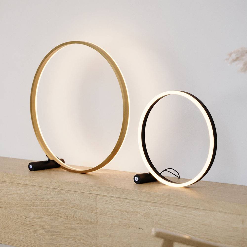 S.Luce s.luce LED Ring Tischleuchte Direkt oder Indirekt Riesige Rabatte