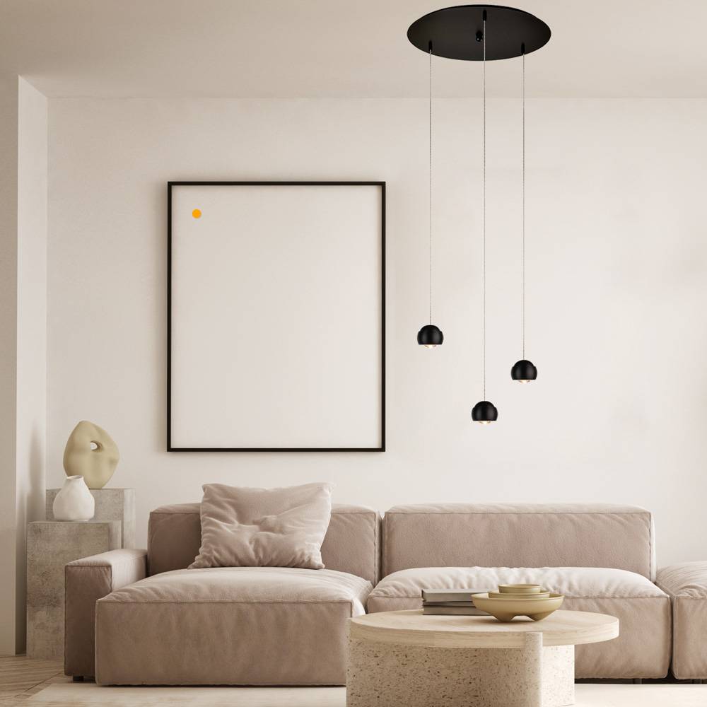 S.Luce s.luce Beam LED Pendelleuchte 3- oder 5-flammig Modular Baldachin 50% Rabatt mit kostenlosem Versand