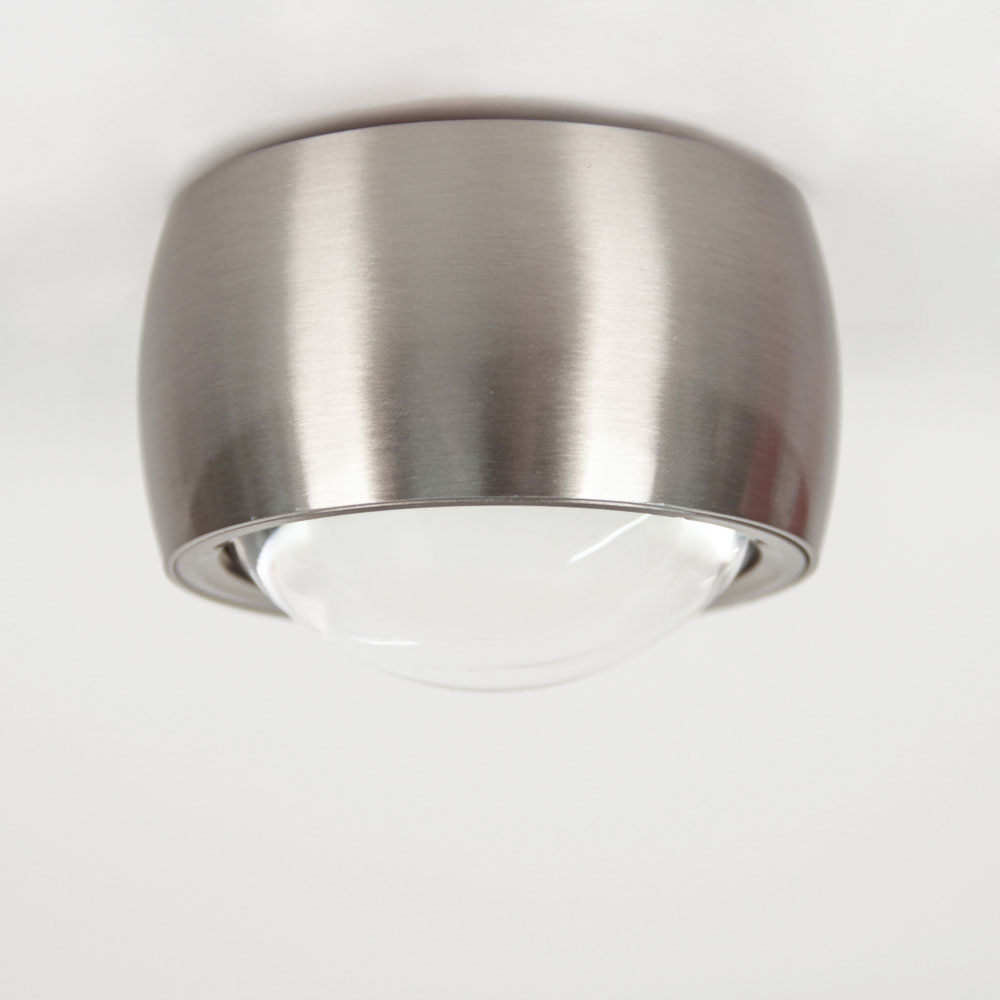 S.Luce LED Deckenleuchte Beam mit Linse Aufbauspot Ø 8cm Clearance-Verkauf