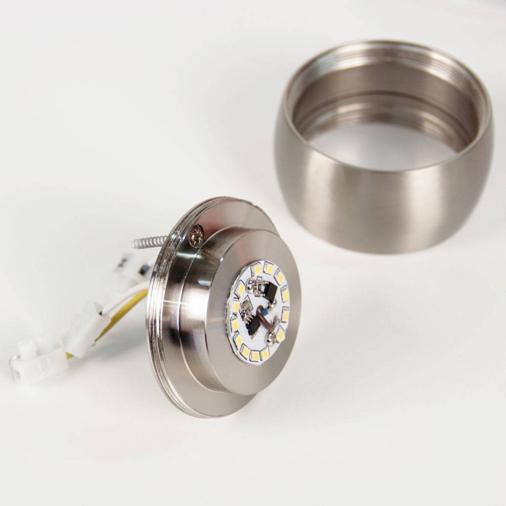 S.Luce LED Deckenleuchte Beam mit Linse Aufbauspot Ø 8cm Clearance-Verkauf