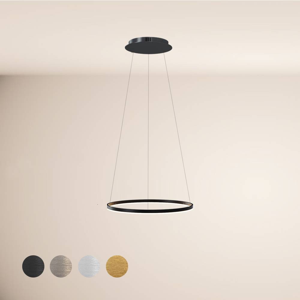 S.Luce s.luce LED Ring Hängeleuchte Ø 60cm Kostenloser Versand international