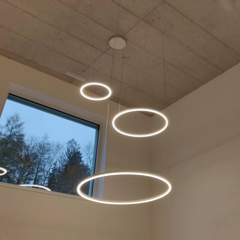 S.Luce s.luce LED Ring Pendelleuchte Ø 40cm Fabrikladen