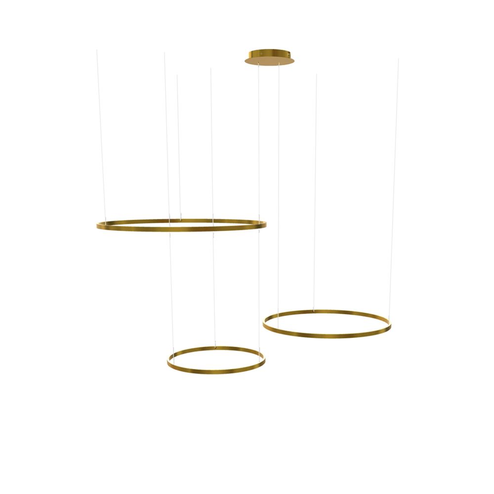 S.Luce s.luce LED 3er-Ring Pendelleuchten Kombination Exzentrisch Rabatte dieses Monats