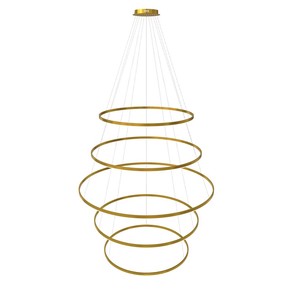 S.Luce s.luce LED 5er-Ring Pendelleuchten Kombination Zentrisch Auslauf