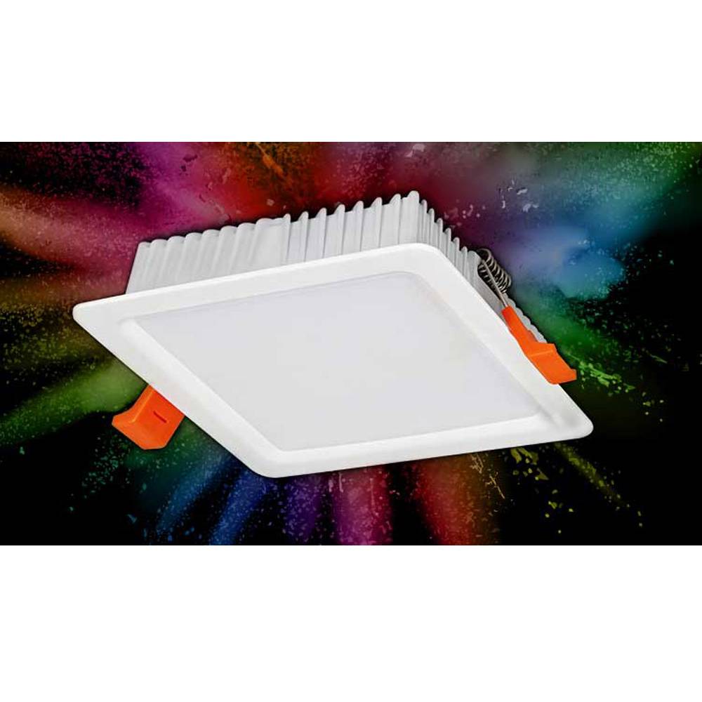 S.Luce iLight LED-Einbaupanel 12 x 12cm 720lm RGB + CCT Fabrikverkauf