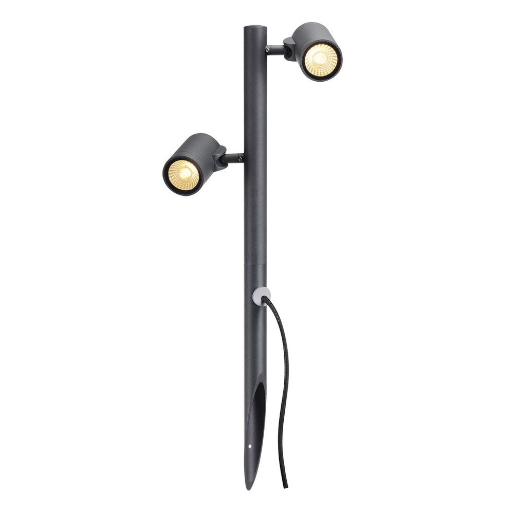 S.Luce SLV Gunnsy LED Leuchtenkopf Double Spot Anthrazit 8W 3000K Zeitlich begrenztes Angebot
