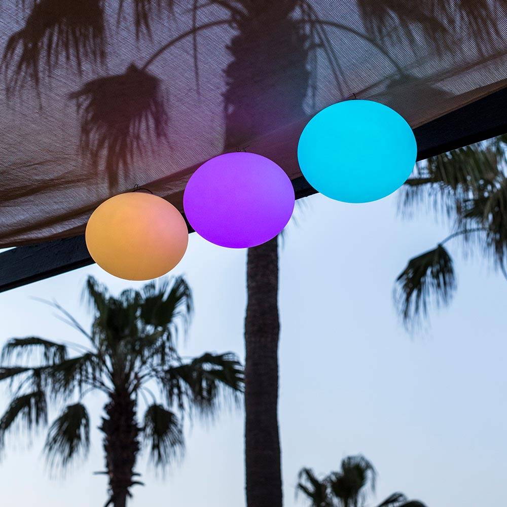 S.Luce Akku LED-Designleuchte Flatball mit App-Steuerung Bestseller
