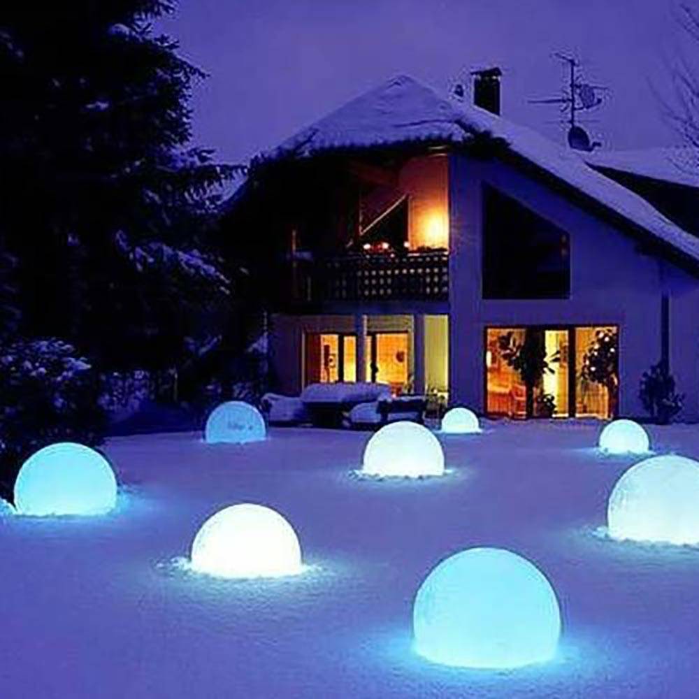 S.Luce Akku LED-Lichtkugel Ball 35cm mit App-Steuerung Saisonale Angebote