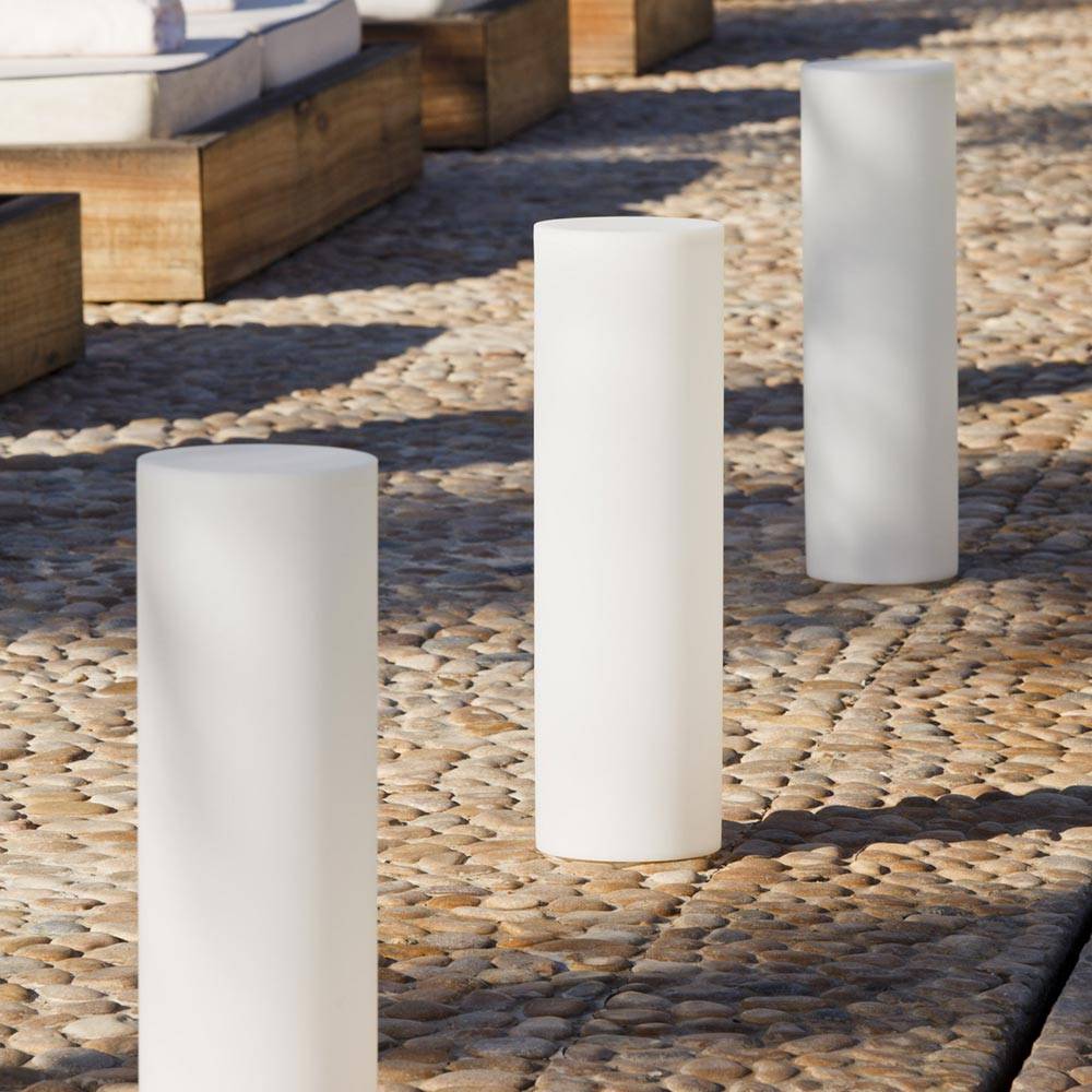 S.Luce LED Außen-Dekolampe Tower 70cm Akkubetrieb mit App-Steuerung Kauf eins, bekomm eins gratis