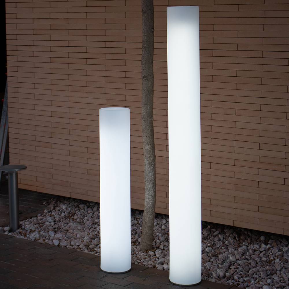 S.Luce LED-Außen-Stehleuchte Fity mit Akku Big und Fernbedienung 50% Rabatt mit kostenlosem Versand