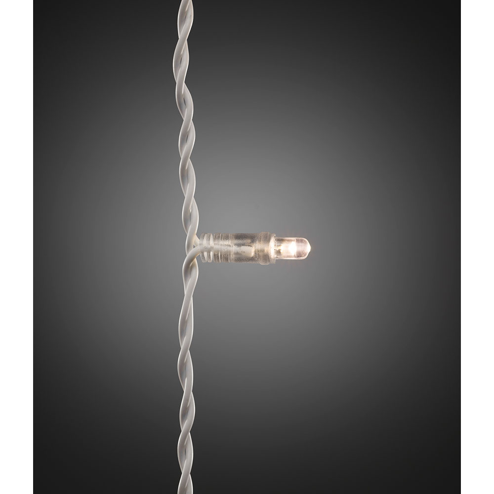 S.Luce Maxi LED System Erweiterung Lichtervorhang 104 Dioden Warmweiß IP44 50% Rabatt für begrenzte Zeit