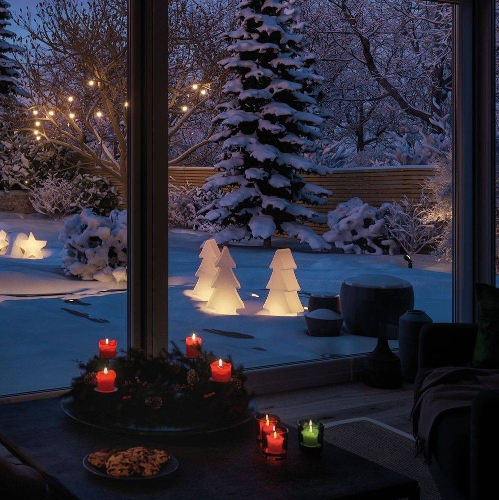 S.Luce LED Plug & Shine Lichtobjekt Baum IP67 24V 3000K 260lm 2025