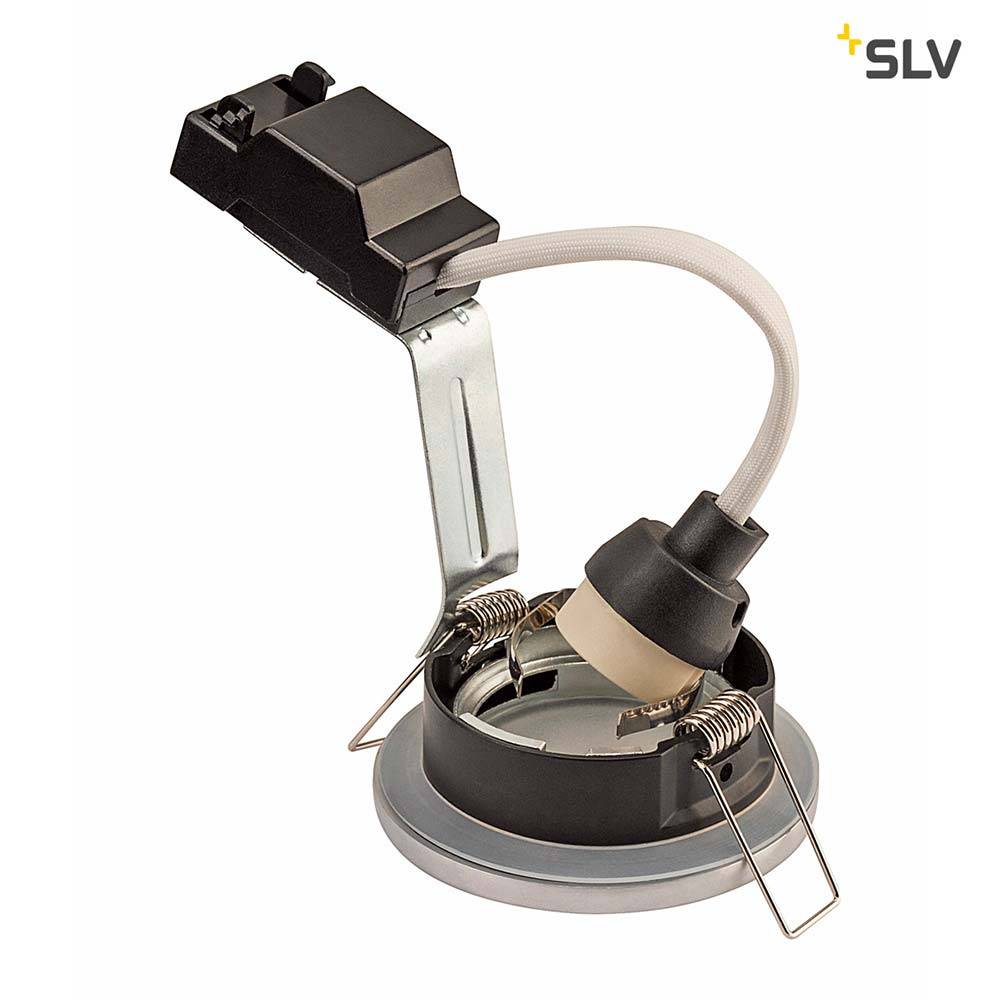 S.Luce SLV Dolix Out Einbaustrahler 230V IP65 Rund Chrom Matt Angebote