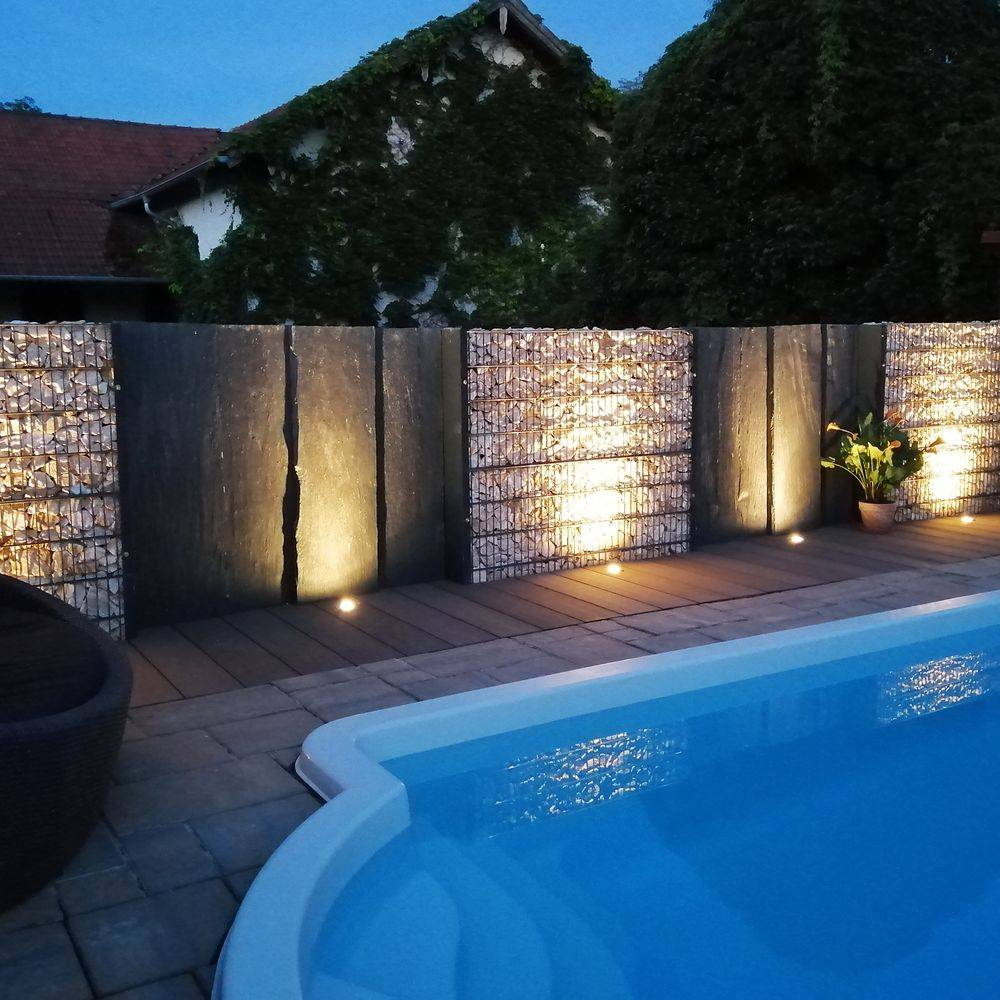S.Luce Level Anthrazit Bodeneinbaustrahler rund IP54 Fabrik Onlineshop