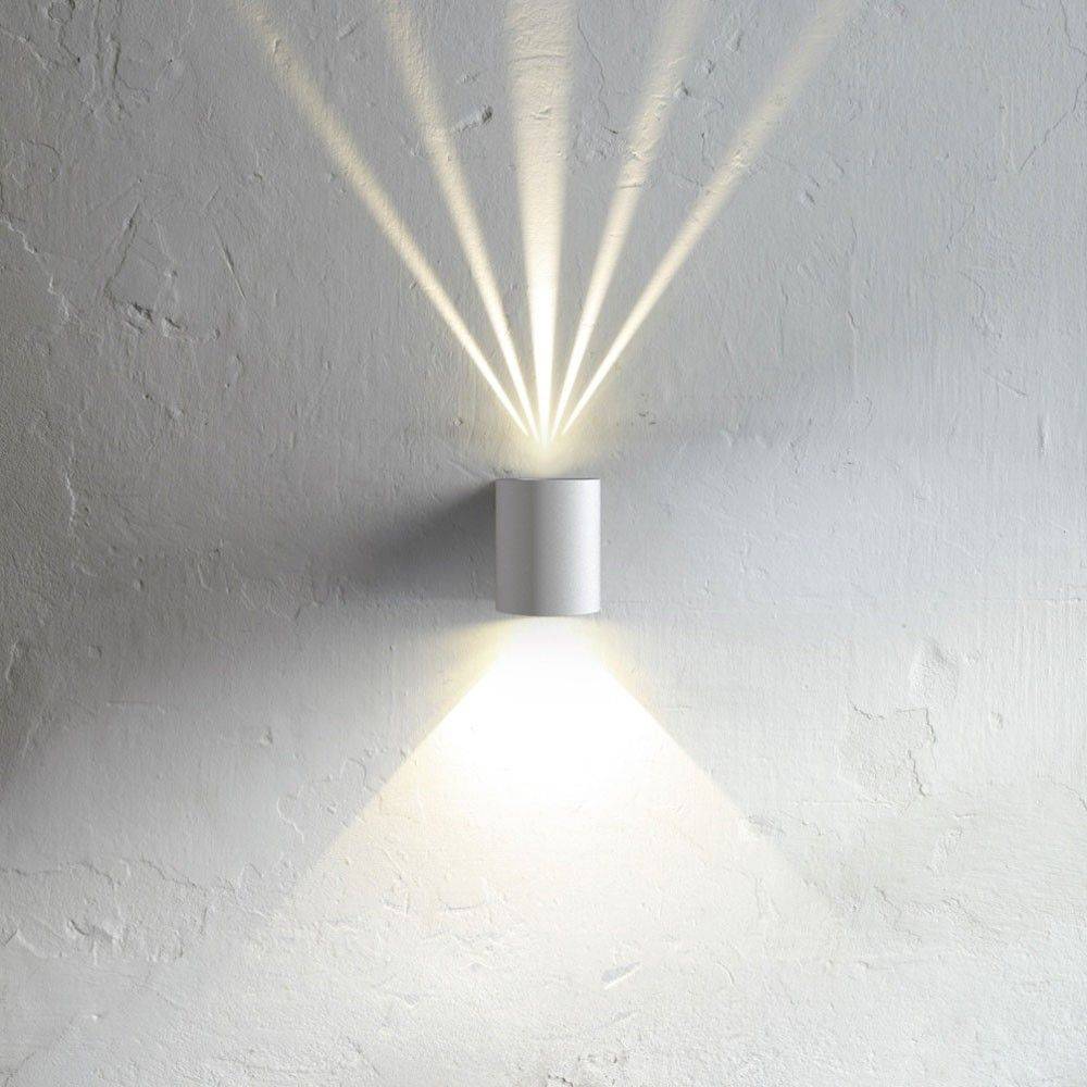 S.Luce Baleno LED-Wandleuchte für Außen und Innen Weiß Günstig kaufen