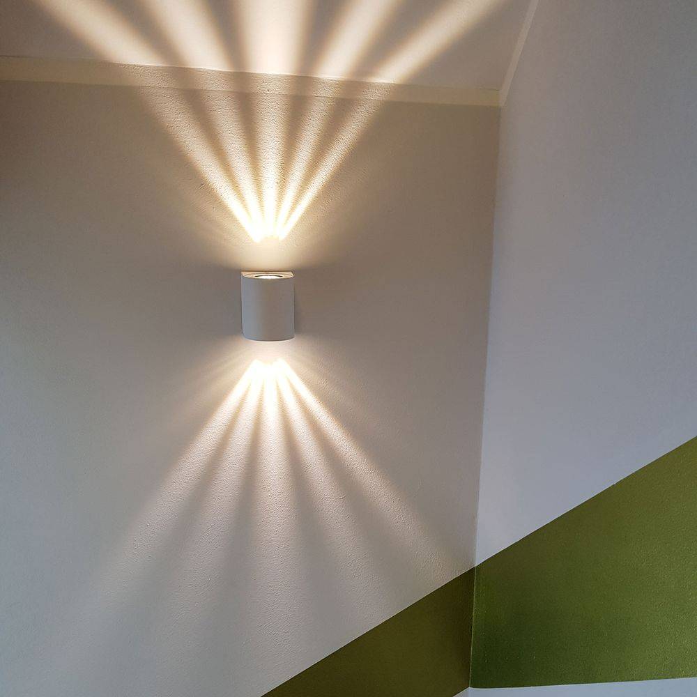 S.Luce Baleno LED-Wandleuchte für Außen und Innen Weiß Günstig kaufen