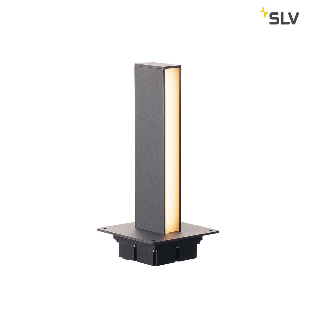 S.Luce SLV H-Pol Wege- & Standleuchte Einflammig LED 3000K Anthrazit 36cm Black Friday