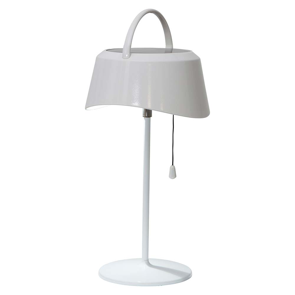 S.Luce Premium LED Solar Tischleuchte Cervia Weiß Weihnachtsangebot