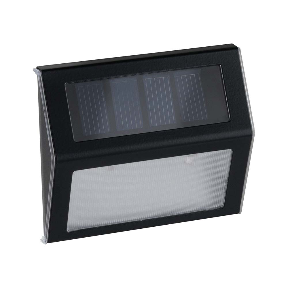 S.Luce LED Solar Stufen Wand- & Treppenleuchte IP44 3000K Anthrazit Jubiläumsangebot