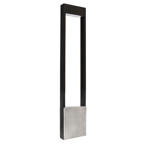 S.Luce Moderne LED Pollerleuchte Bridge 100cm 640lm Dunkelgrau Zeitlich begrenztes Angebot