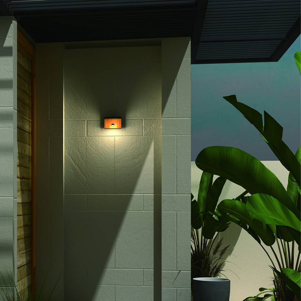 S.Luce Mantra Ruka Sensor Außen-LED-Wandlampe Dunkelgrau Kauf eins, bekomm eins gratis