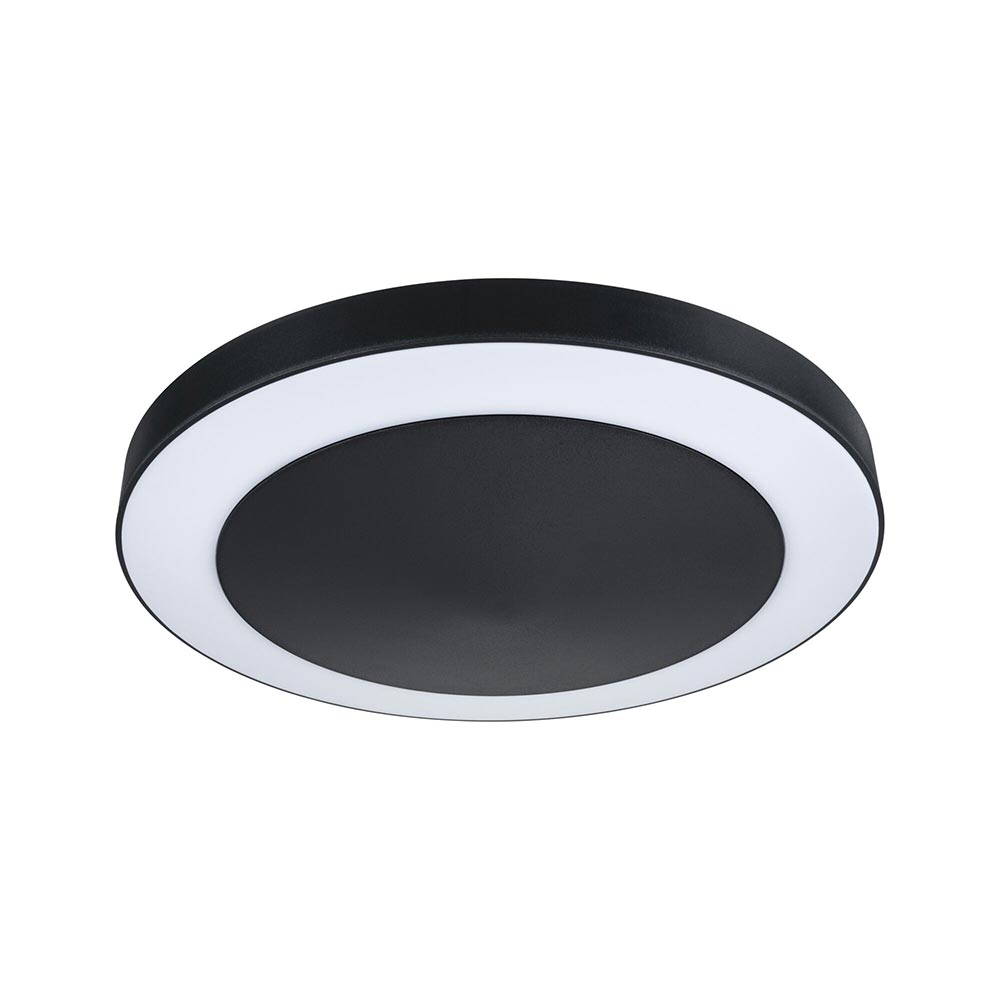 S.Luce Circula LED Außen Deckenleuchte mit Sensor Schwarz Tiefpreis