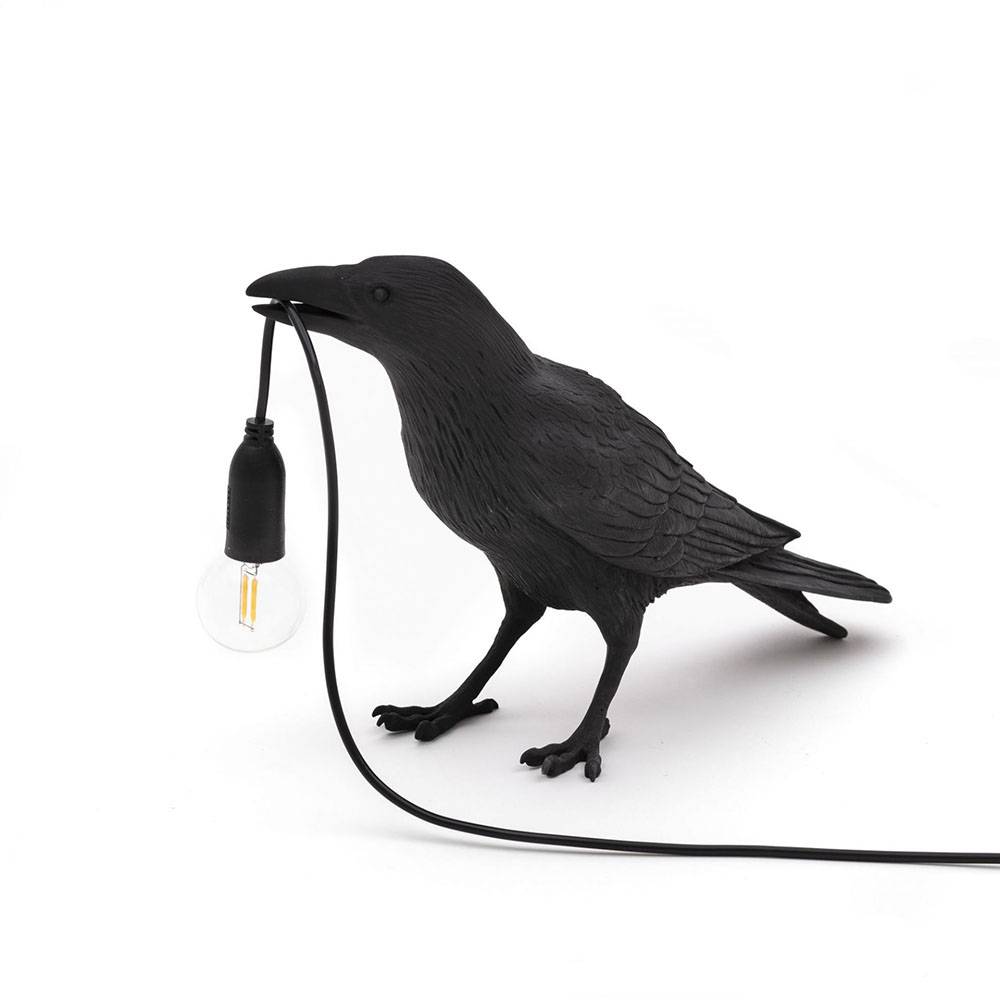 S.Luce Seletti Bird Außen-Tischleuchte Neueste Stile