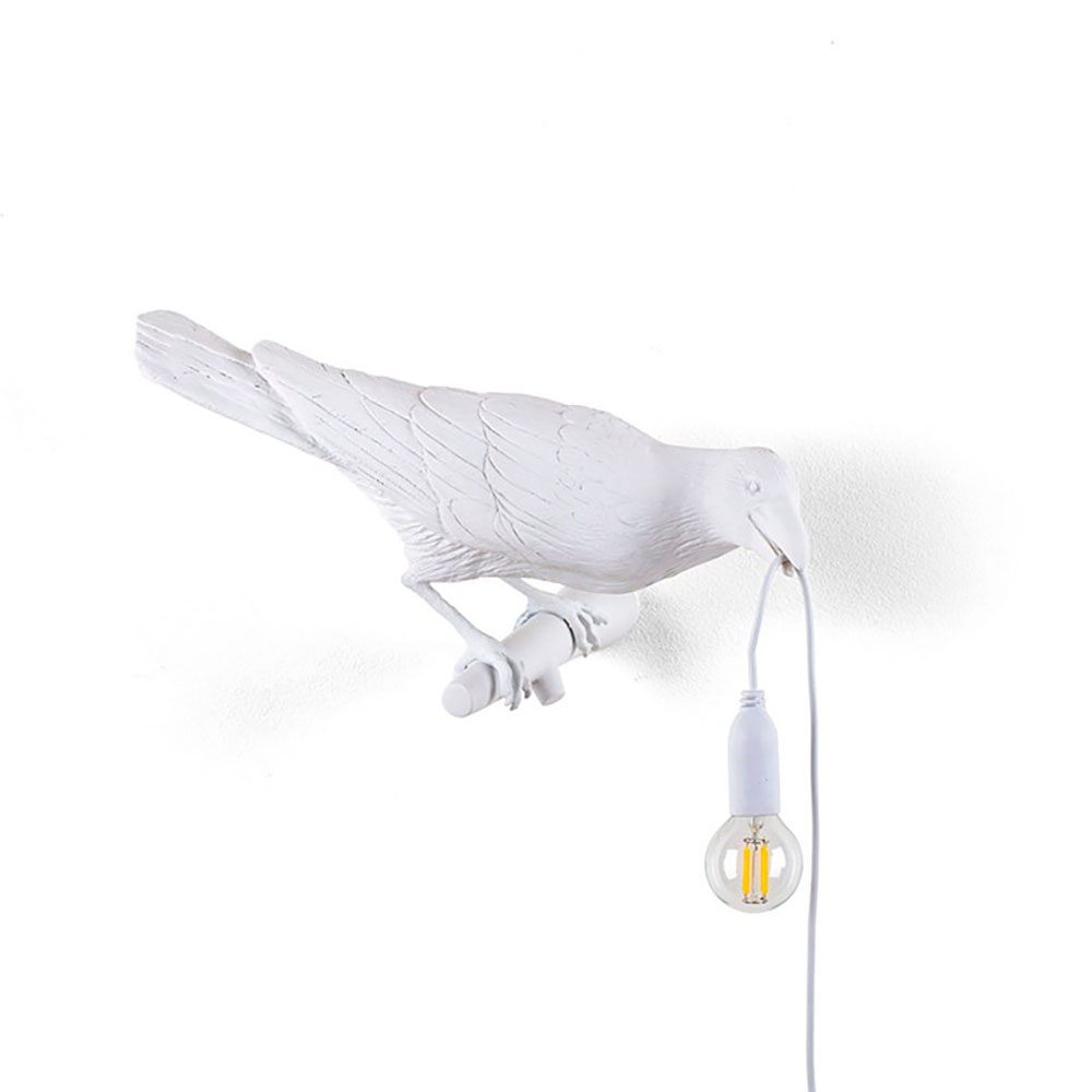 S.Luce Seletti Bird Outdoor Wandleuchte nach rechts Schauend IP44 Letzter Tag
