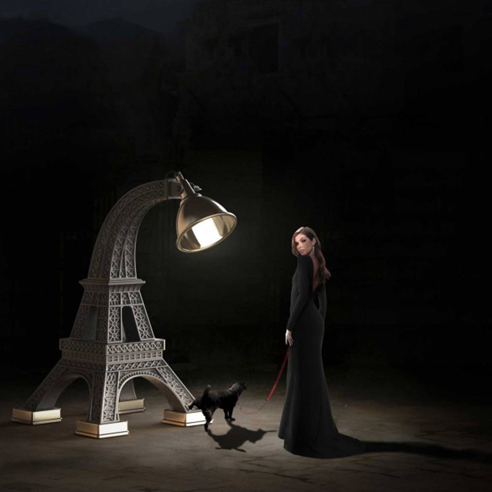 S.Luce Qeeboo Paris XL Stehleuchte Eifelturm 225cm Riesige Rabatte