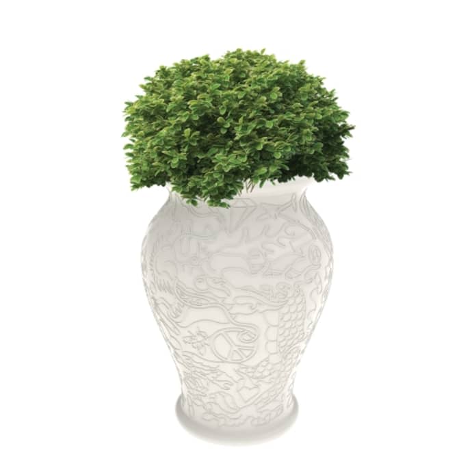 S.Luce Qeeboo Ming Blumentopf oder Hocker Akku-LED 50% Rabatt mit kostenlosem Versand