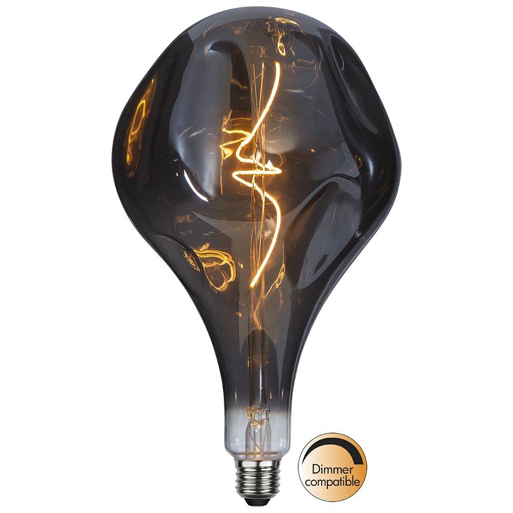 S.Luce E27 LED XXL Retro Bubble Extra Warmweiß 2000K 55lm 3W Dimmbar Auslauf