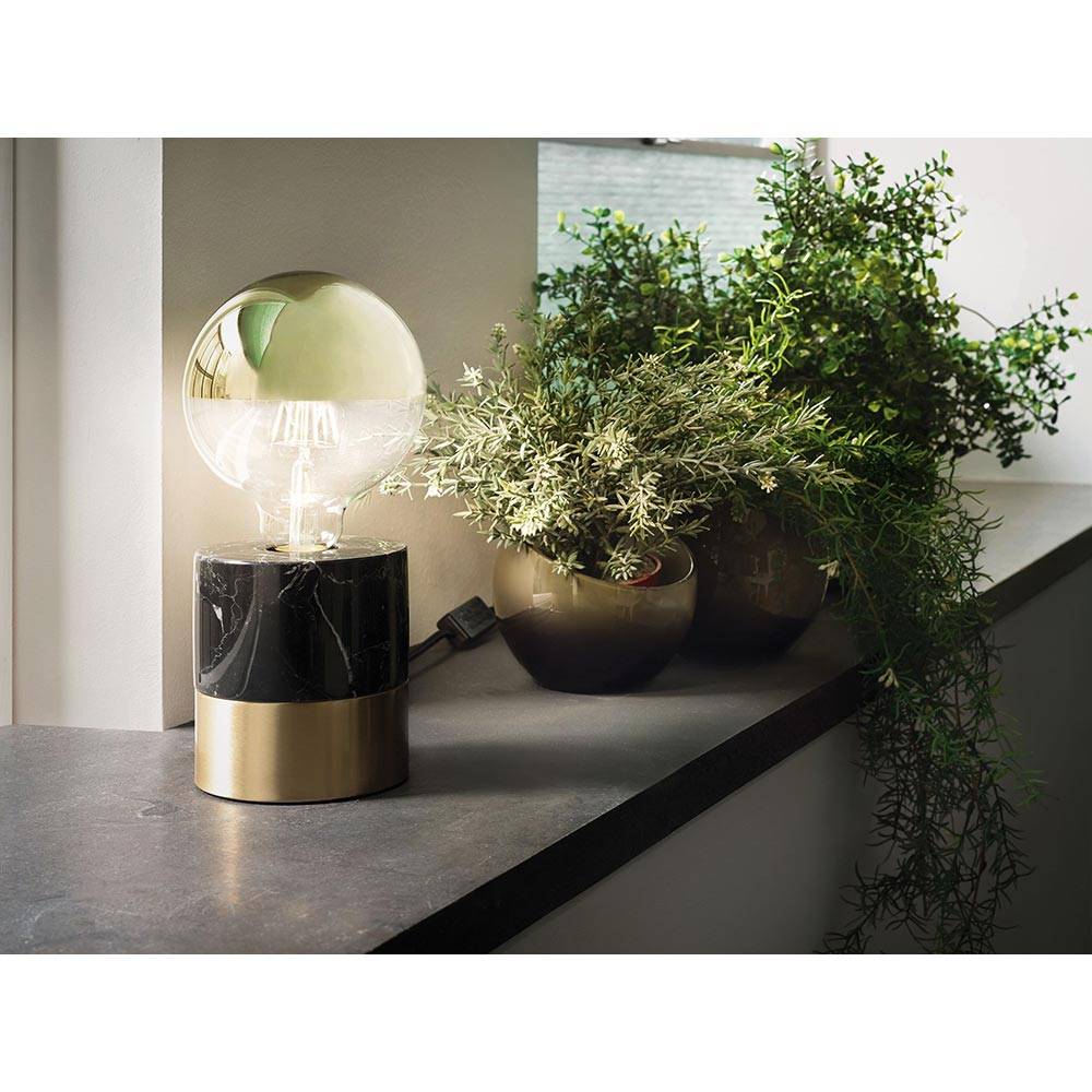 S.Luce E27 6,5W LED Globe Kopfspiegel 2700K Dimmbar Gold Preisnachlass