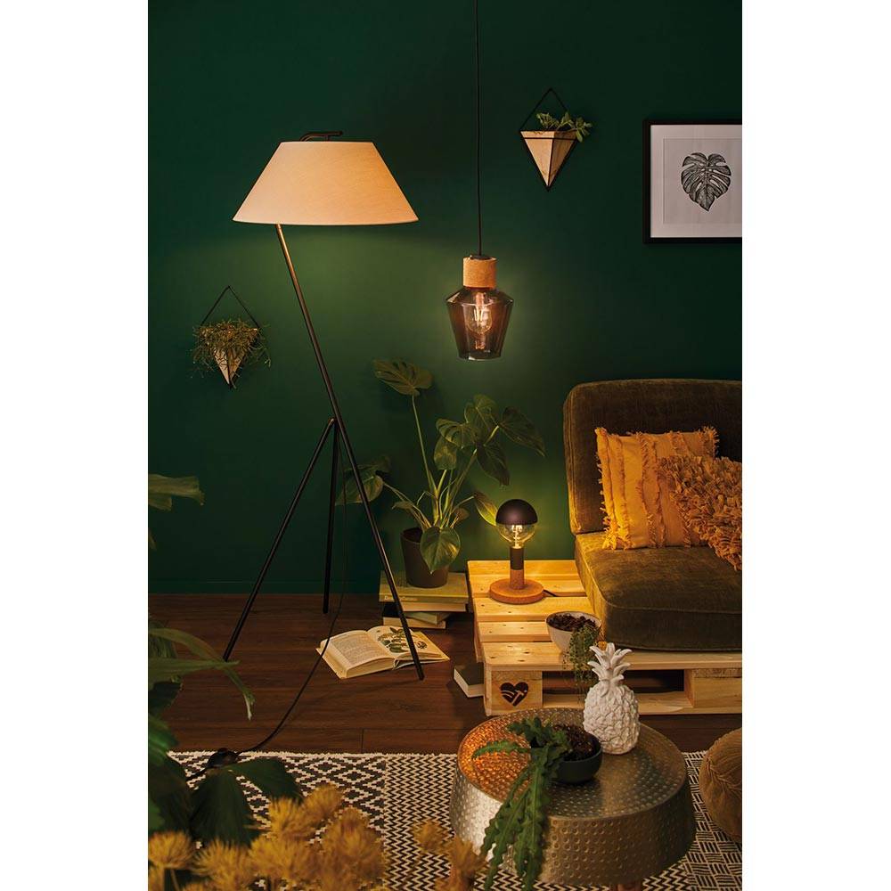 S.Luce E27 6,5W LED Kopfspiegel Schwarz-Matt Dimmbar 2700K Black Friday