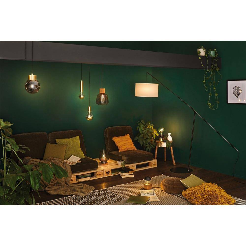 S.Luce E27 6,5W LED Kopfspiegel Schwarz-Matt Dimmbar 2700K Black Friday