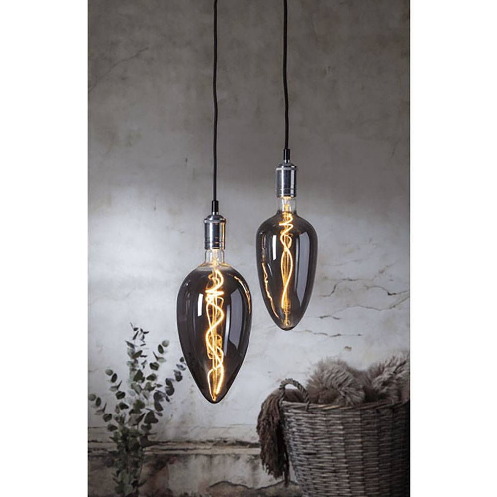 S.Luce E27 LED Leuchtmittel XXL Vintage Kerzenform 2200K Blitzangebot