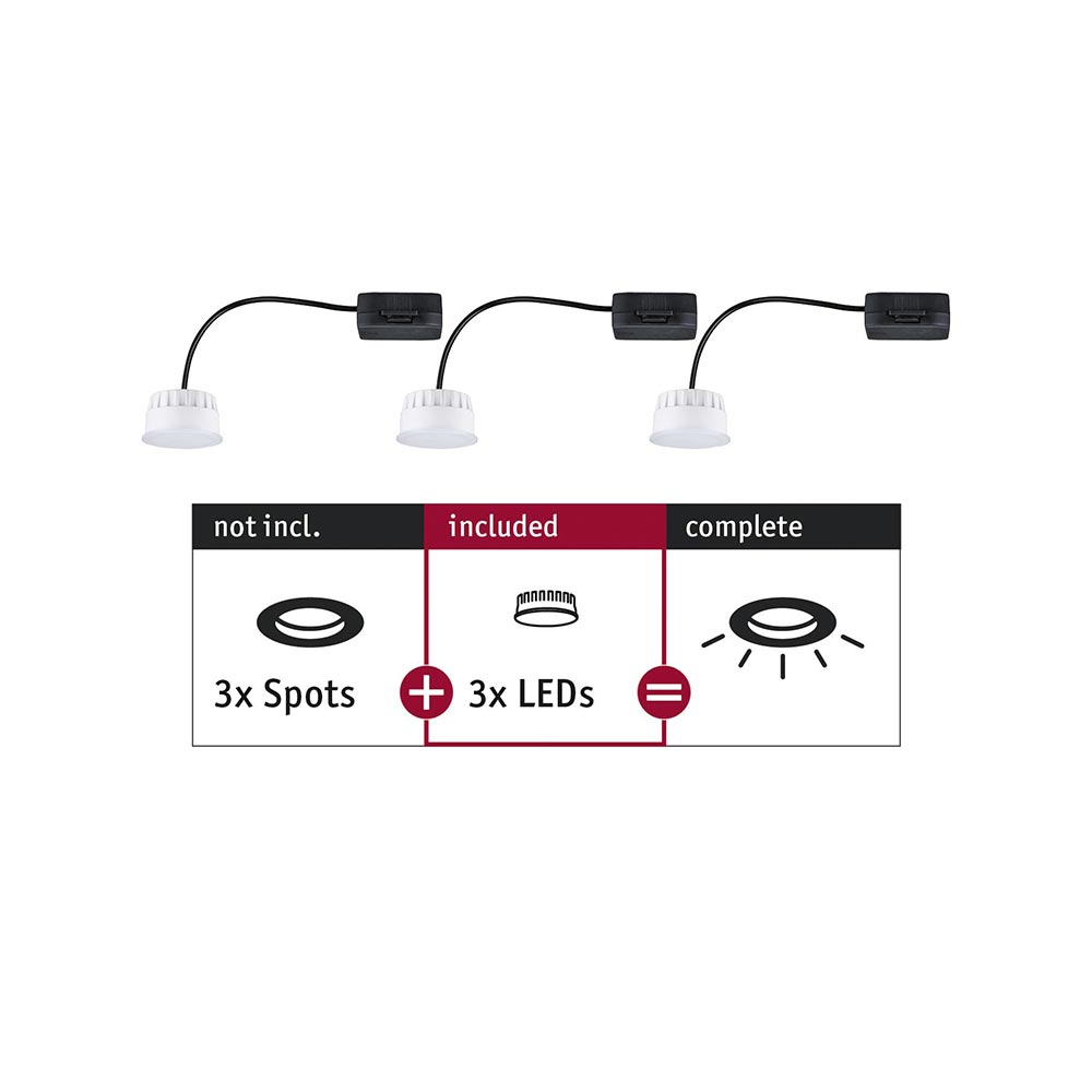 S.Luce LED Modul Choose LED 3er-Set 2700K Saisonale Angebote