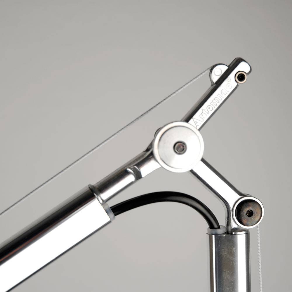 S.Luce Artemide Tolomeo Lettura Stehlampe mit LED-Leuchtmittel Dimmbar Räumungsverkauf