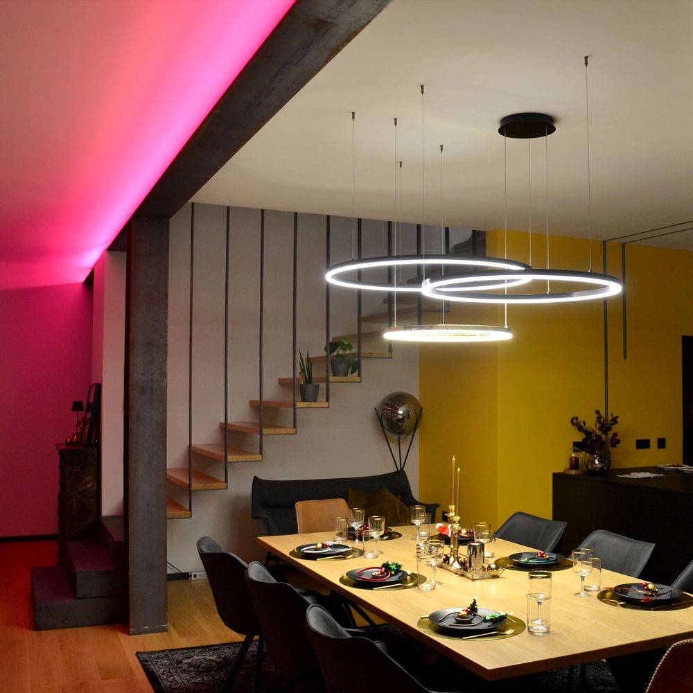 S.Luce s.luce LED Ring Hängelampe Ø 80cm VIP-Rabatte