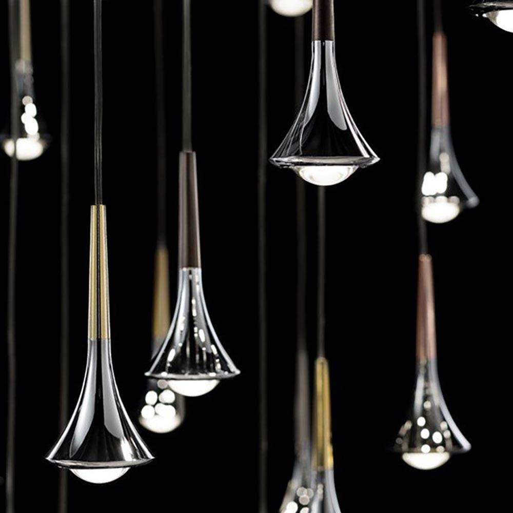 S.Luce Lodes Rain LED Hängelampe Tropfen Wochenangebot