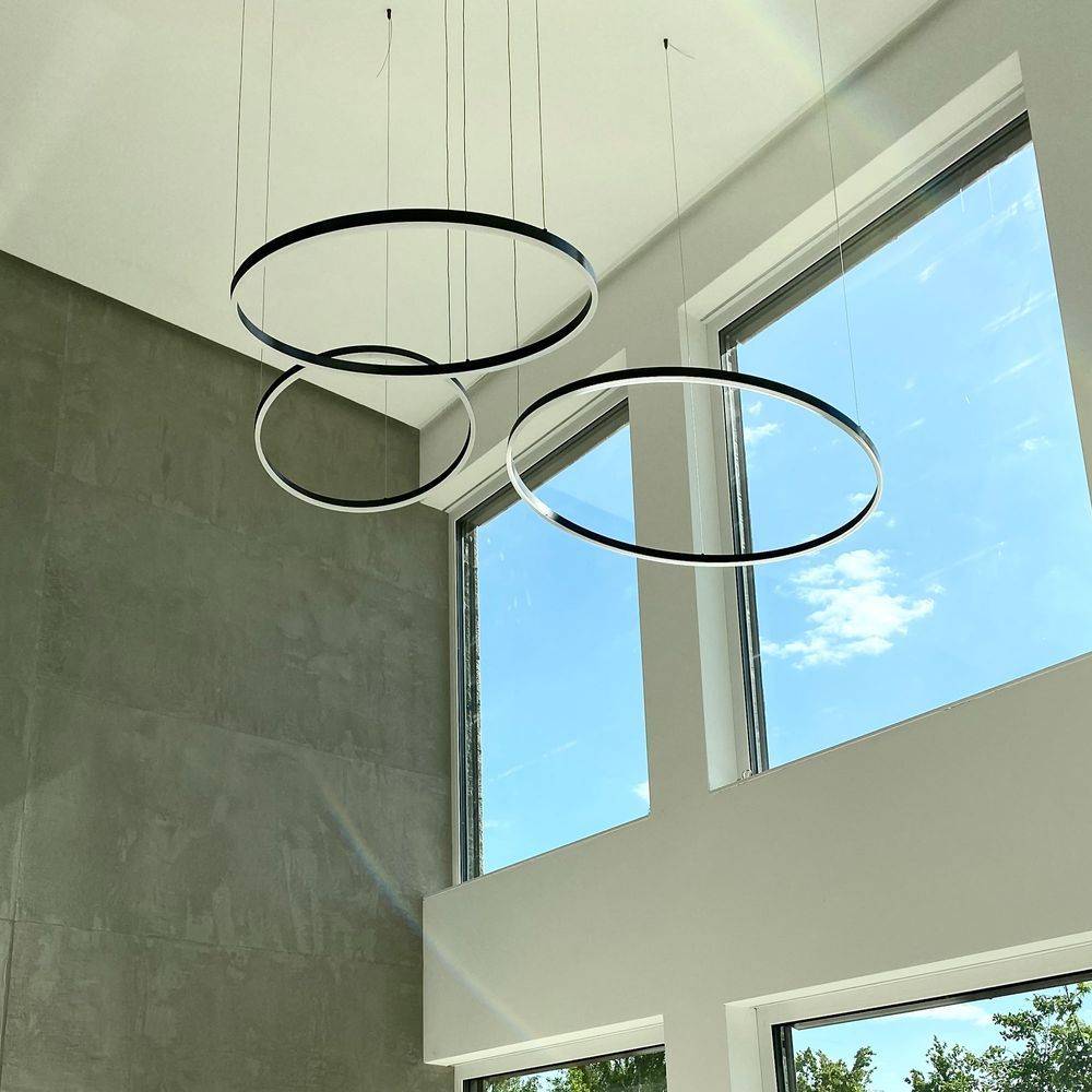 S.Luce s.luce Ring 100 LED Hängelampe Direkt 5m Letzte 3 Tage
