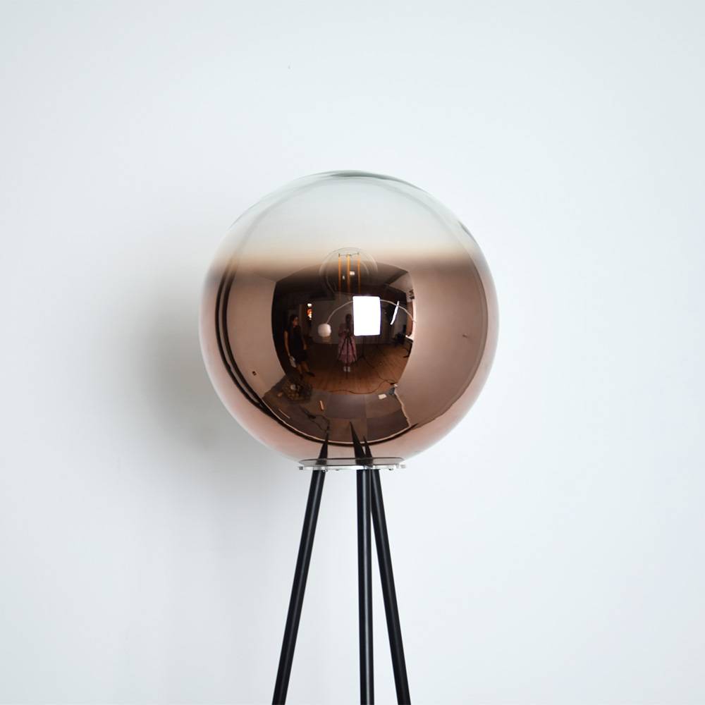 S.Luce s.luce Dreibein-Stehleuchte Orb Tripod 160cm mit Glaskugel Neueste Stile