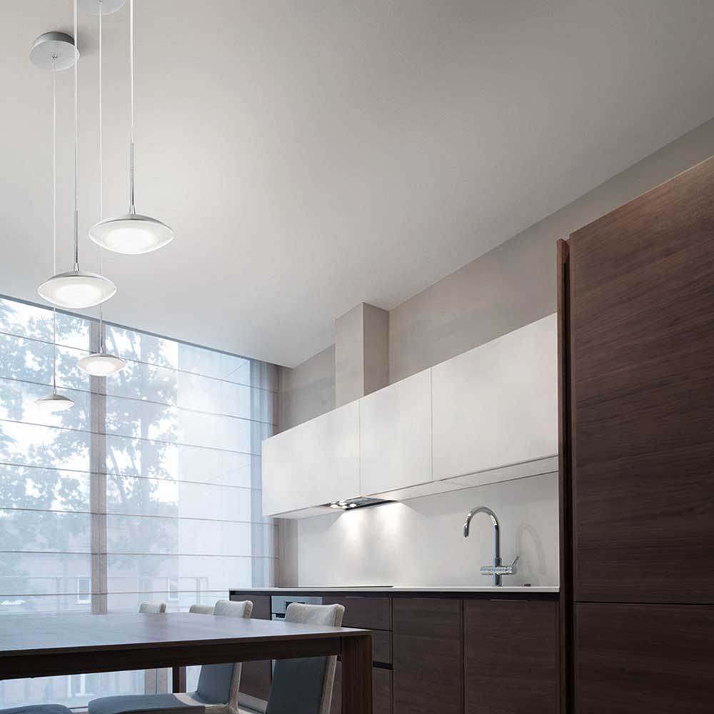 S.Luce Fabas Luce LED Pendelleuchte Hale aus Metall Bis zu 60% Rabatt