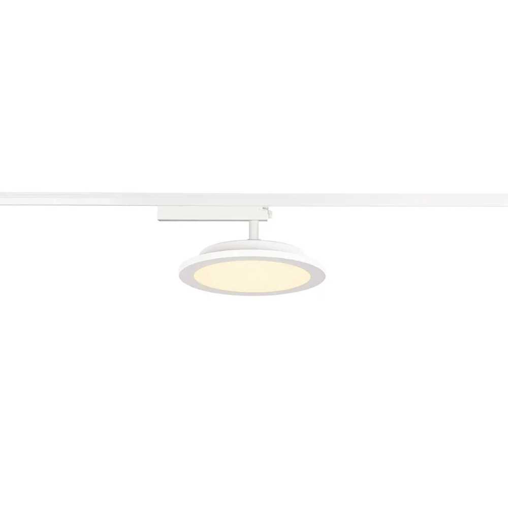 S.Luce SLV Panel LED Spot Schwarz Track Round Ø 20cm 1-Phasen Discount Store für neue Produkte