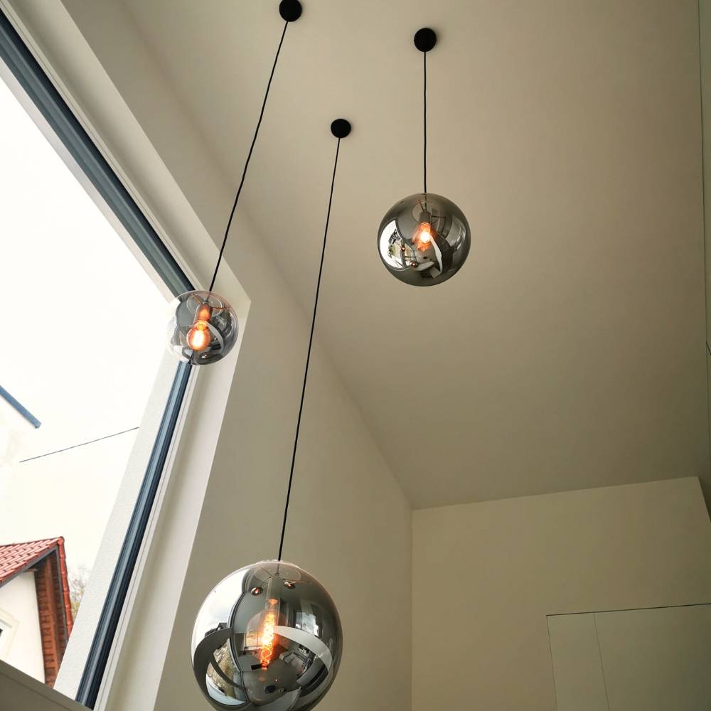 S.Luce s.luce Orb Glaskugel Galerieleuchte 5m Abhängung 50% Rabatt für begrenzte Zeit